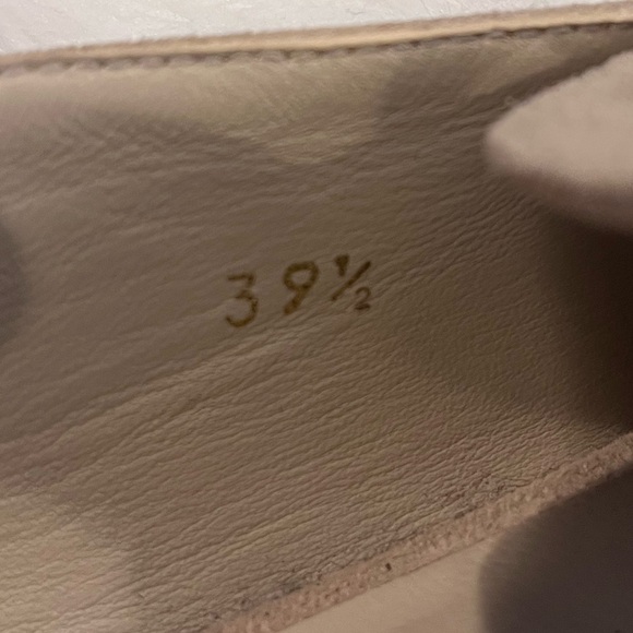 Frame Le Montecito 39.5 Loafer Tan Suede W/Gold Buckle Detail - Picture 15 of 16